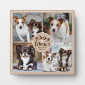 ドッグ最高のフレンズ4写真パワプリントカスタム フォトプラーク (正面)