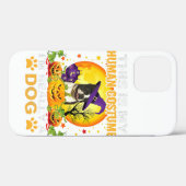 ドッグ最高のボストンテリアのカボチャの衣装ハロウィーン Case-Mate iPhoneケース (裏面 (横))