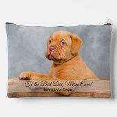 ドッグ最高のママ・エバカスタムー文字 アクセサリーポーチ (裏面)