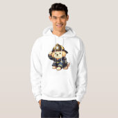 ドッグ消防士クラシックTシャツ パーカ (正面フル)