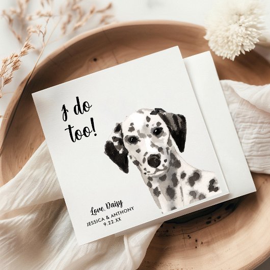 ドッグ結婚ズカクテルナプキン スタンダードカクテルナプキン