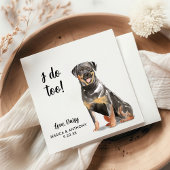 ドッグ結婚ズカクテルナプキン スタンダードカクテルナプキン