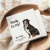 ドッグ結婚ズカクテルナプキン スタンダードカクテルナプキン