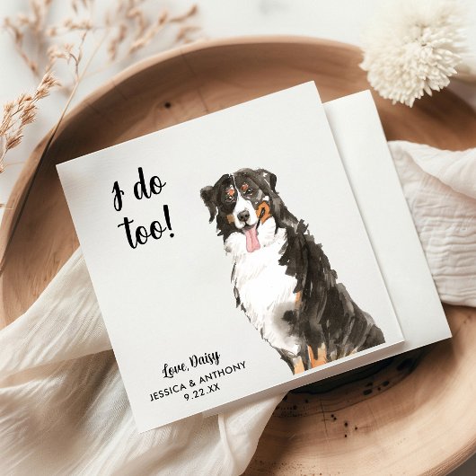 ドッグ結婚ズカクテルナプキン スタンダードカクテルナプキン