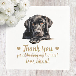 ドッグ結婚ズカクテルナプキン スタンダードカクテルナプキン