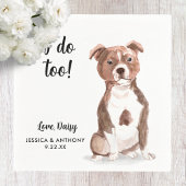 ドッグ結婚ズカクテルナプキン スタンダードカクテルナプキン