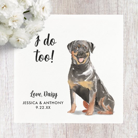 ドッグ結婚ズカクテルナプキン スタンダードカクテルナプキン