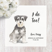 ドッグ結婚ズカクテルナプキン スタンダードカクテルナプキン