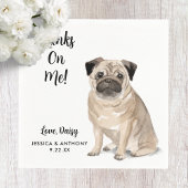 ドッグ結婚ズカクテルナプキン スタンダードカクテルナプキン