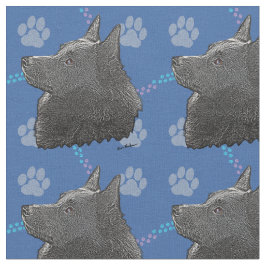 ドッグ芸術的ズ – Schipperke ファブリック