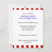 ドッグ賛美アメリカ 招待状 (裏面)