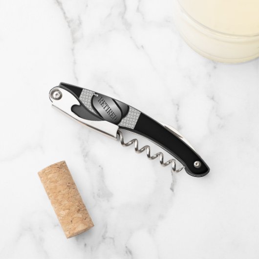 ドッグ退職したラベル ソムリエナイフ (正面)