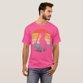 ドッグ遊ズバスギターミュージカル楽器おもしろいG Tシャツ (正面フル)