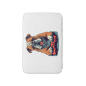 ドッグ遊ビデオゲーム バスマット (正面縦)