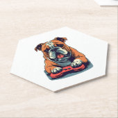 ドッグ遊ビデオゲーム ペーパーコースター (アングル)