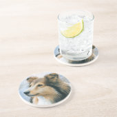 ドッグ122シェットランド・ シープドッグコリー コースター (側面)