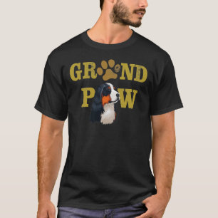 ドッグ365ベルンの前足のおじいちゃん犬 Tシャツ