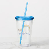 『ドッグ·アンド·レインボー·グラフィティ』 アクリルタンブラー (裏面)