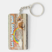 『ドッグ·アンド·レインボー·グラフィティ』 キーホルダー (裏面)