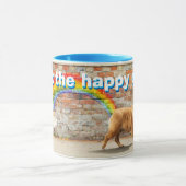 『ドッグ·アンド·レインボー·グラフィティ』 マグカップ (中央)