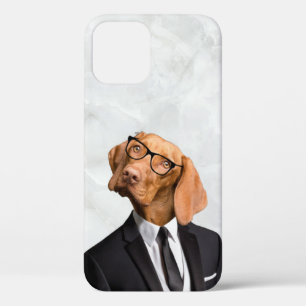 ドッグ・イン・スーツ iPhone 12ケース