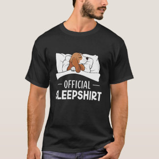 ドッグ オフィシャル スリープシャツ かわいい就寝パジャマ ナイト Tシャツ