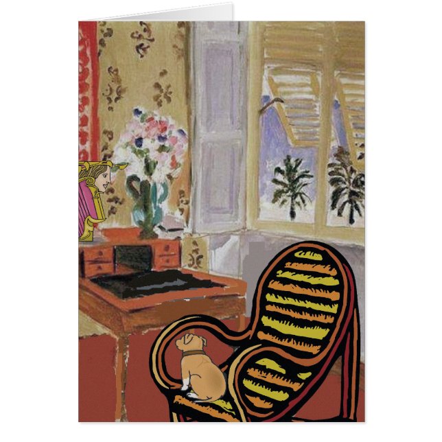 ドッグ・オン・チェア (正面)