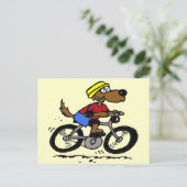 ドッグ・オン・バイク ポストカード (スタンド正面)