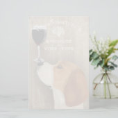 ドッグ·オー·ビン·ビーグル 便箋 (スタンド正面)