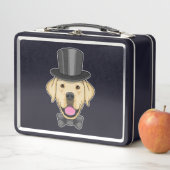 ドッグ グルーム ボウ付き メタルランチボックス (インサイチュ)