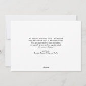 ドッグ・ゴーン・イヤー ファミリー フォト クリスマス (裏面)