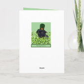 ドッグ·セント·パトリックの日  カード (裏面)