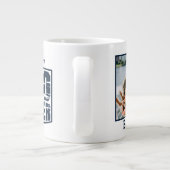 『ドッグ·ファザー·グラフィッ擦り切れたク』 ジャンボコーヒーマグカップ (裏面)