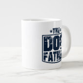 『ドッグ·ファザー·グラフィッ擦り切れたク』 ジャンボコーヒーマグカップ (正面右)