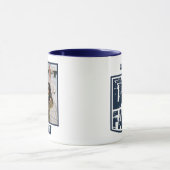 『ドッグ·ファザー·グラフィッ擦り切れたク』 マグカップ (中央)