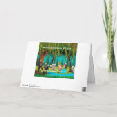 ドッグ&ミュージシャンズセレナードハッピーバースデーカード カード (裏面)