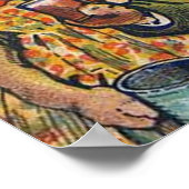 ドッグ・ヴィクトリアン・ディナー・ドレス・ドギィ ポスター (角)