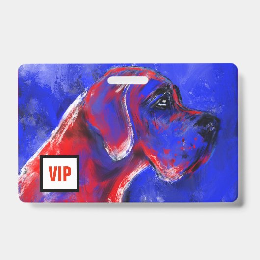 ドッグVIP用 バッジ (正面)