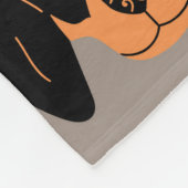 ドッグWho 60x80フリースブランケット フリースブランケット (角)