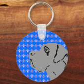 ドッゲシュリュッセランナーガー キーホルダー (正面)