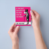 ドッゲンウェルペンフライヤーフールフンデズュフター チラシ (手)