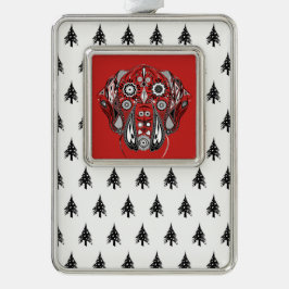 ドッゲンワイハナントサンガー シルバープレートフレームオーナメント