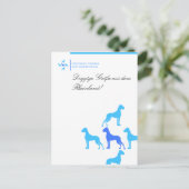 ドッゲン飼育者のためのポストカード ポストカード (スタンド正面)