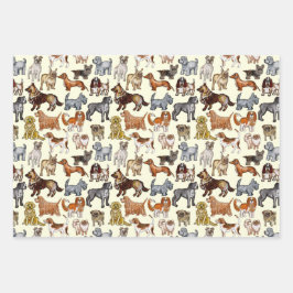 ドッゴスドッグスデザイン ラッピングペーパーシート