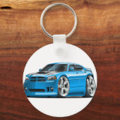 ドッジチャージャービーすごいブルーカー キーホルダー (正面)