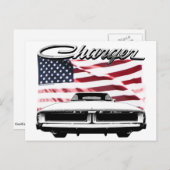 ドッジチャージャーポストカード ポストカード (正面/裏面)