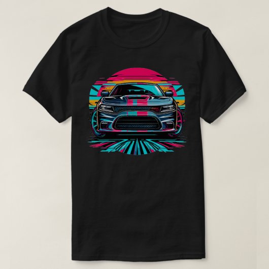 ドッジチャージャ10 Tシャツ (デザイン正面)