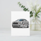 ドッジチャージャRTシルバーカー ポストカード (スタンド正面)