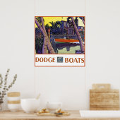 ドッジボート ポスター (キッチン)