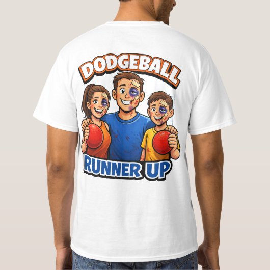 ドッジボール準優勝 Tシャツ (裏面)